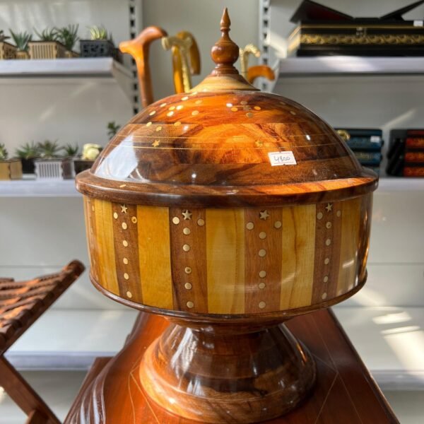 Wooden Hotpot – Bari Tukri – Steel Bowl