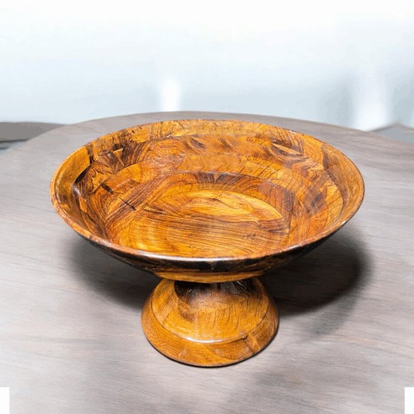 Wooden Bowl – Wooden Base