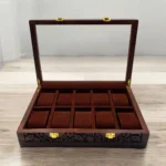 10 Watches – Glass Top – Premium Quality