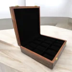 15 Watches – Plain – Wood Top – Black