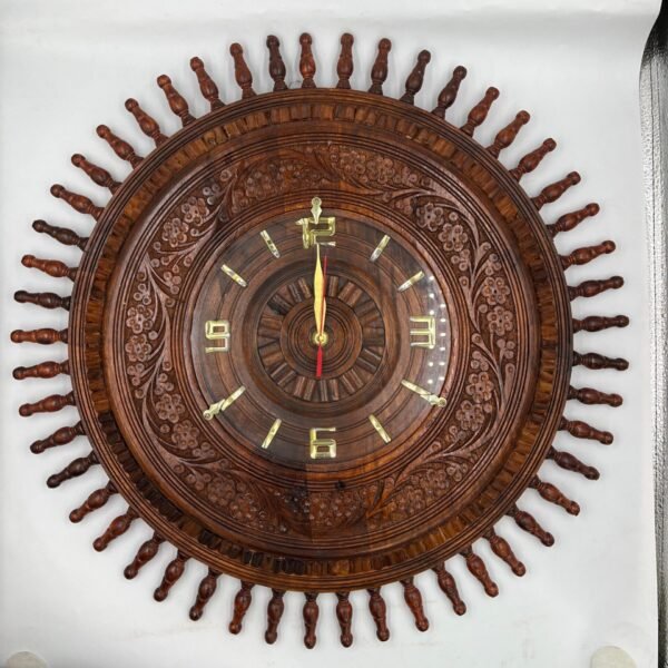Wooden Clock – 22 Inch